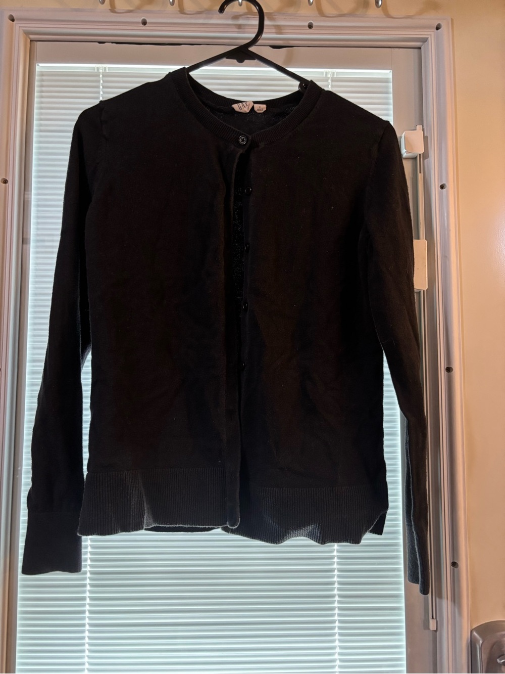 GAP Black Women's Button-Up Cardigan
